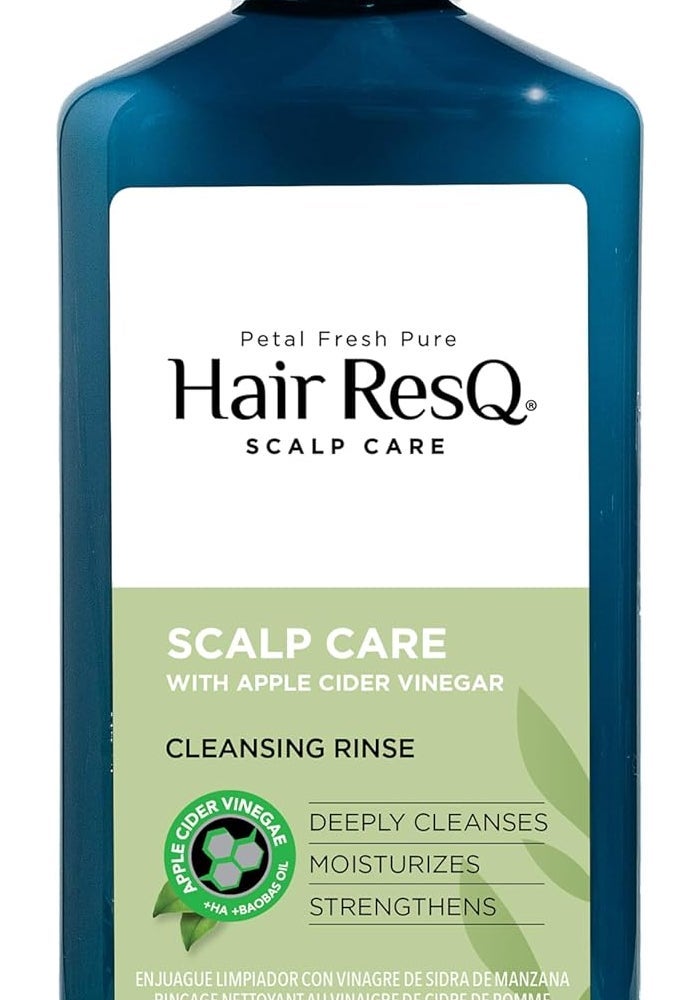 Petal fresh غسول فروة الرأس من بيتال فريش هير ريسك مع خل التفاح وزيت الباوباب وحمض الهيالورونيك - 355 مل - Image 1