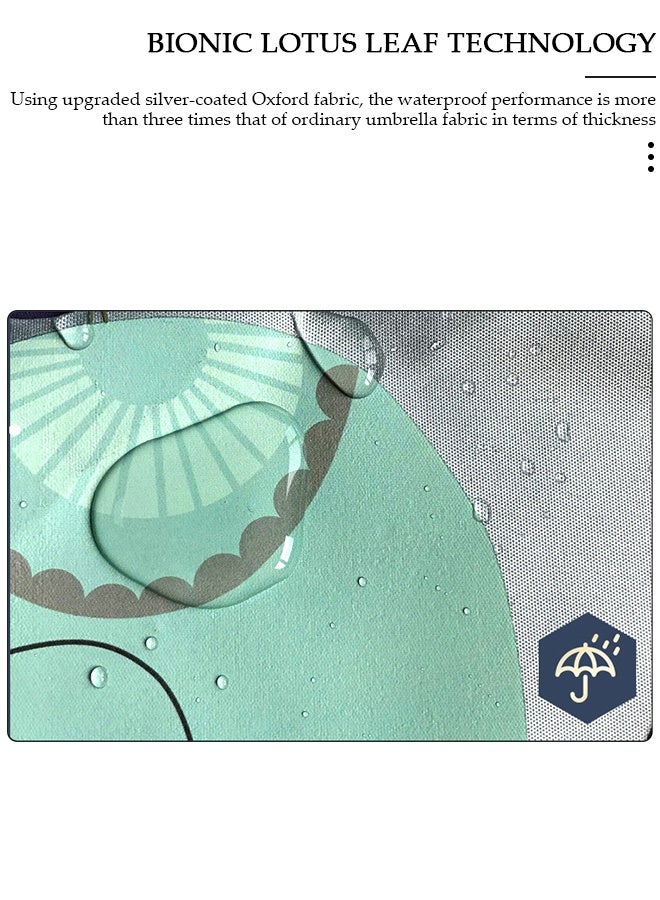 DUNISO Thick Fabric Washing Machine Cover Waterproof Dustproof Sunscreen Durable Washer Cover with Smooth Zipper and Velcro for Laundry Kitchen Home XL - Image 4