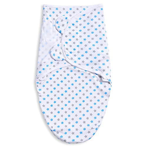 Bubble bear 3 Pack Baby Swaddle 0-3 Months - Infant Adjustable Newborn Swaddles Blanket Baby Girl Boy, Swaddling Wrap Blanket Sleep Sack for Newborn-Blue - Image 5