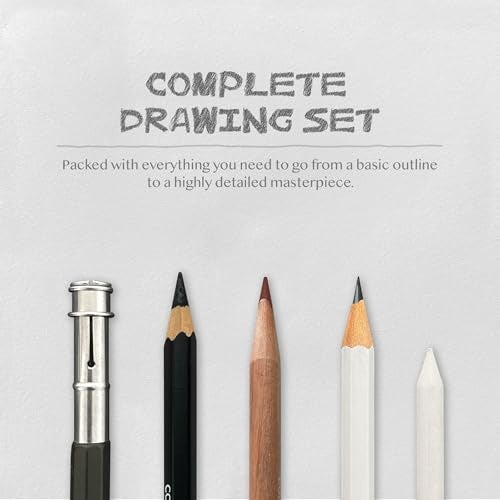 COLOUR BLOCK Drawing Pencils & Kits-Art Supplies for Kids, Teens, Adults-Colored Pencils, Charcoal, Pastels, Sketch Books for Artists, Anime Drawing, Architecture - Image 3