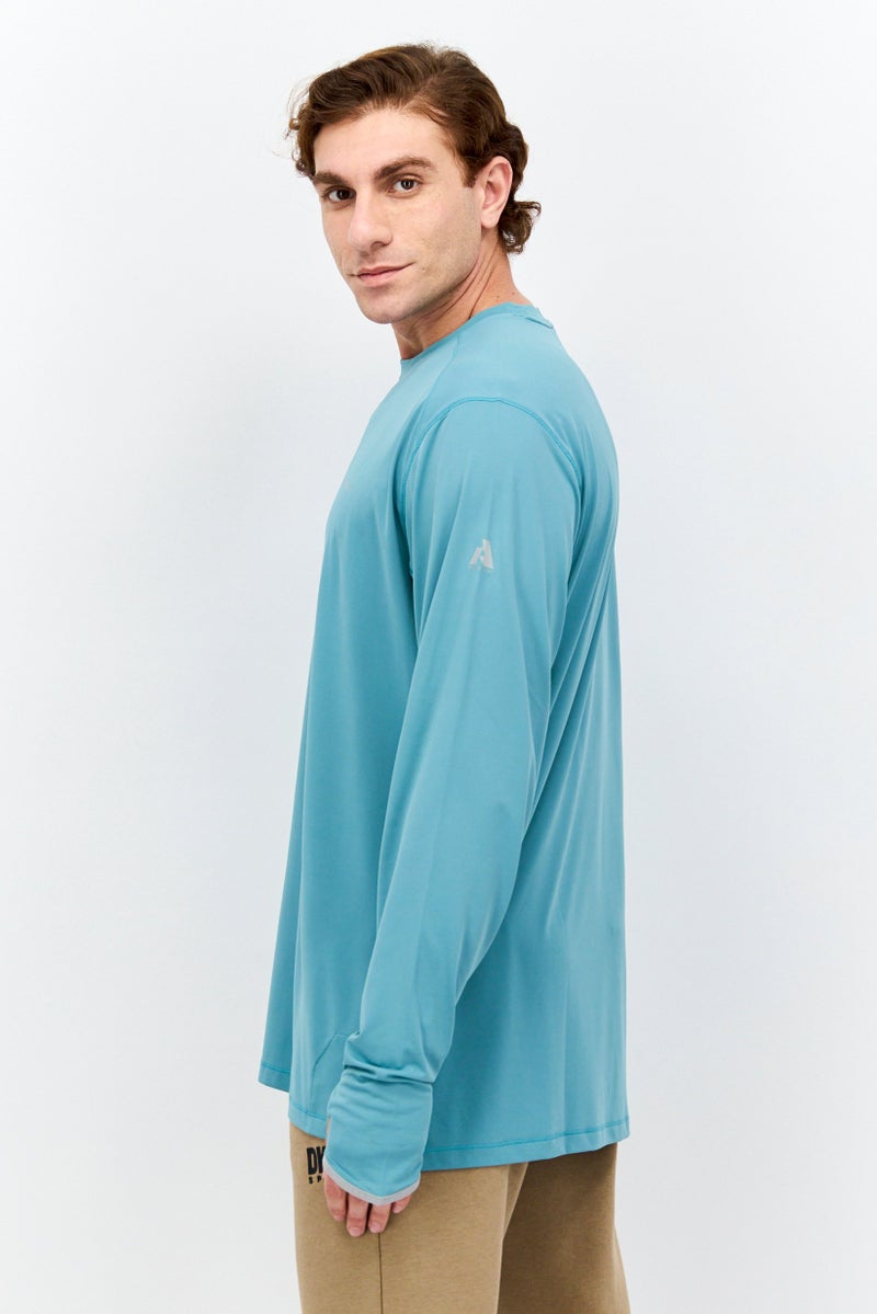 Eddie Bauer Men Sportswear Fit Brand Logo Training T-Shirt, Green  - Image 4