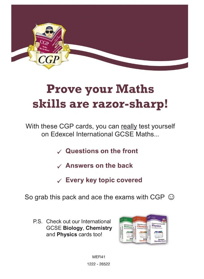 Edexcel International GCSE Maths: Revision Question Cards - Image 2