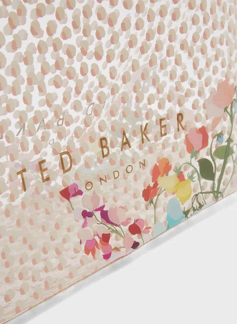 Ted Baker Gigicon Peppermint Clear Large Icon Tote