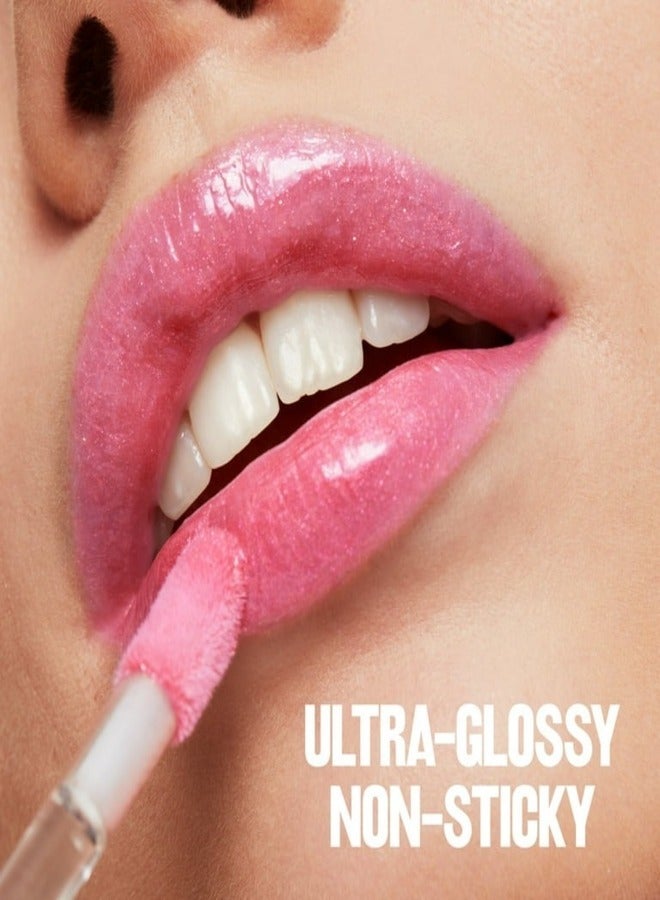 Milani Stellar Lights Holographic Lip Gloss #04 Prismatic Pink – High-Shine, Multi-Dimensional Finish | Lightweight, Non-Sticky Formula | 6ml - Image 4