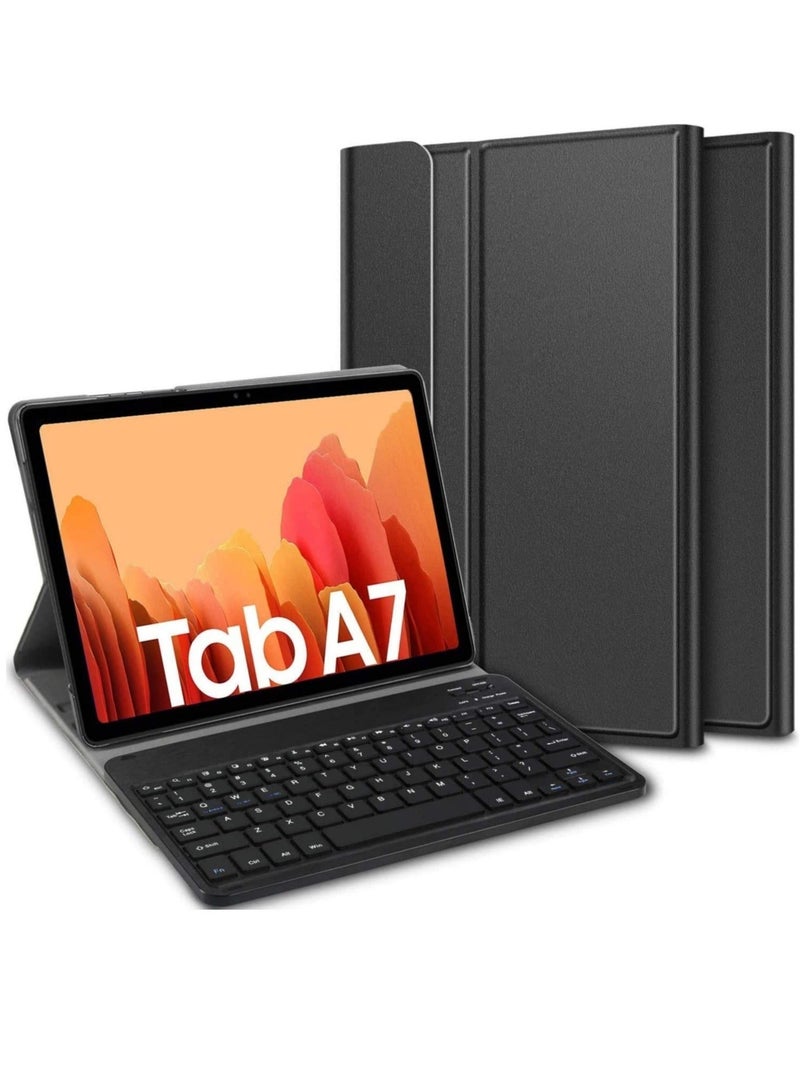 Raxoom Keyboard Case for Galaxy Tab A7 2020,(QWERTY Layout), Slim Folio Smart Stand Case Cover with Removable Magnetic Wireless Keyboard for Samsung Galaxy Tab A7 10.4 (2020) M-T500,SM-T505 - Image 5