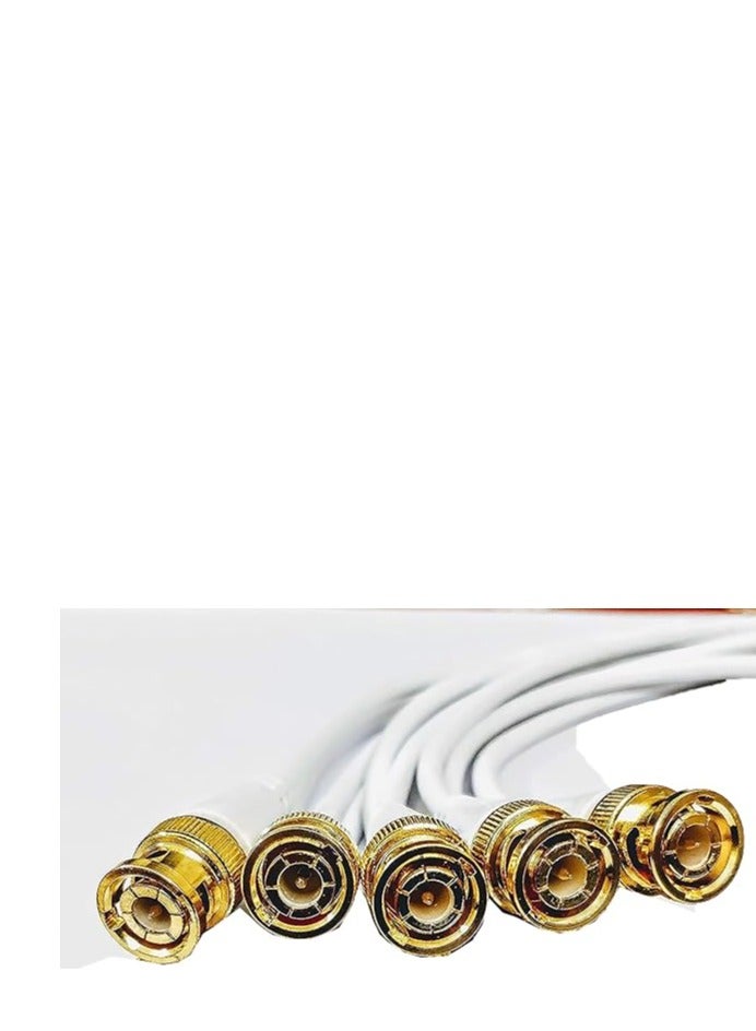 BNC Connector 10 pieces - White - Image 4