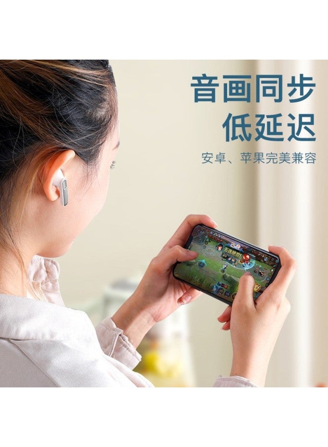 Neutral Tws Semi-in-ear Wireless Bluetooth Headset Double Microphone Intelligent Noise Reduction Game Low Latency Sports Long Endurance Private Model - Image 4