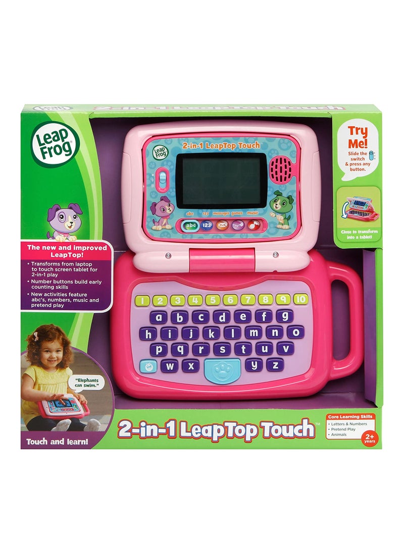 LeapFrog - 2-in-1 LeapTop Touch - Pink - Image 1