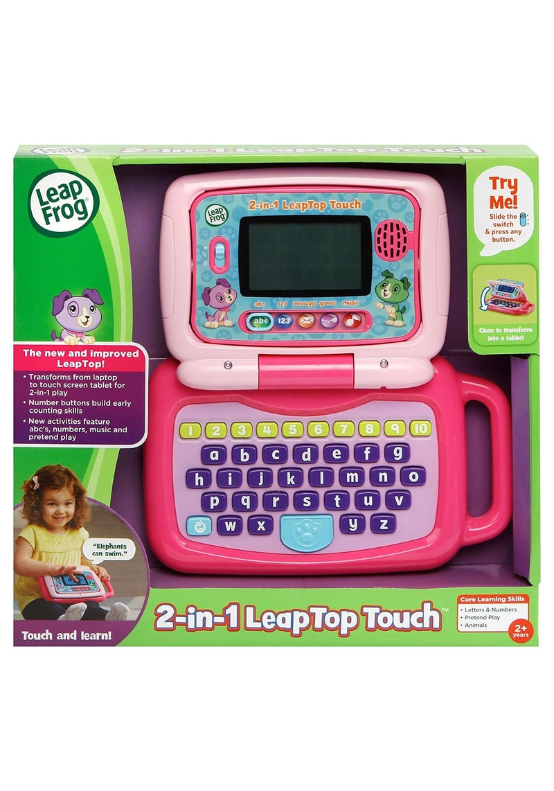 ليب فروغ ليب توب تاتش 2 في 1 - وردي - Image 1