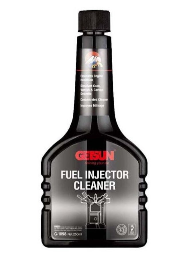 GETSUN Fuel Injector Cleaner G-1098 | Fuel System Cleaner Additive | Restores Engine Performance & Fuel Efficiency | Removes Carbon Deposits | Safe for Catalytic Converters | 250ml - Image 1