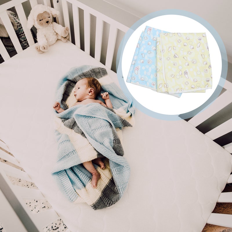 2pcs Baby Diaper Changing Pad Portable Baby Newborn Changing Mat - Image 5
