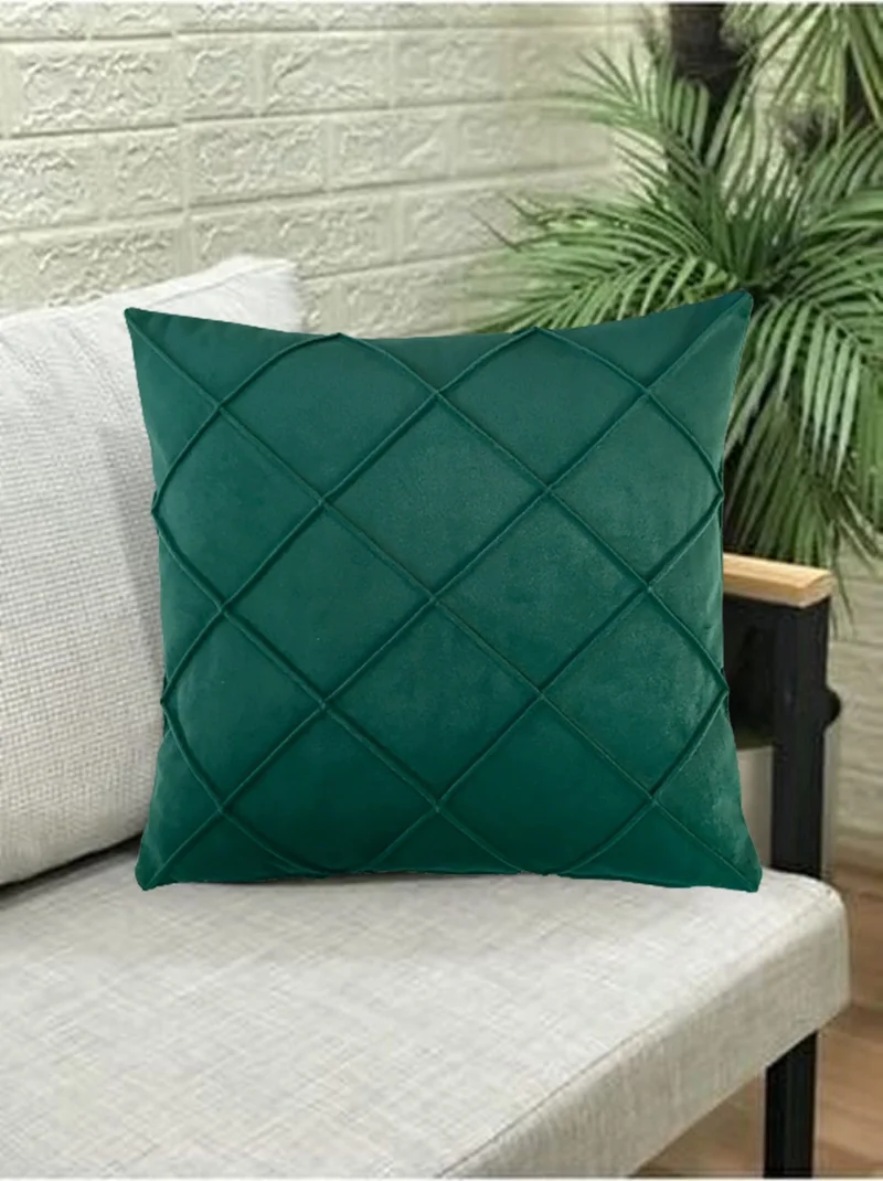 Nisahometeks Stain Resistant Erasable Quilted Throw Pillow Case