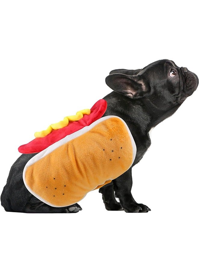 Dog Hot Dog Costume, Dog Halloween Costumes, Pet Hot Dog Costume, Funny Dog Costumes for Dogs Cats Pets - Image 4