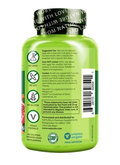 NATURELO Whole Food Multivitamin For Teen Guys Formulated To Help Support Skin Health,Immune Function & Mental Energy - 60 Vegetarian Capsules Dietary Supplements  - Image 2