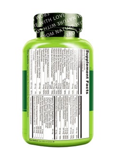 NATURELO Whole Food Multivitamin For Teen Guys Formulated To Help Support Skin Health,Immune Function & Mental Energy - 60 Vegetarian Capsules Dietary Supplements  - Image 3