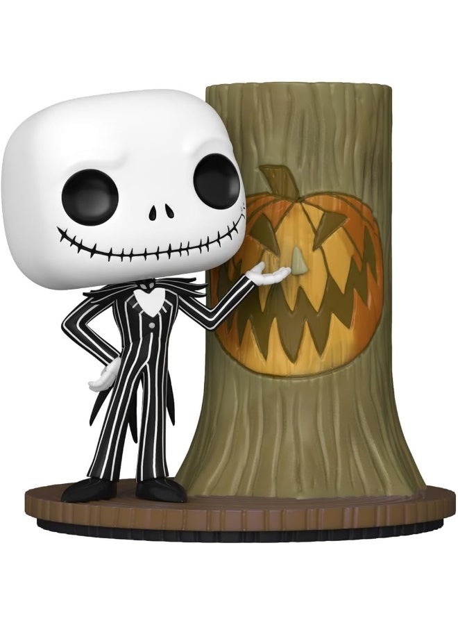 Funko Funko POP! Deluxe: Disney the Nightmare Before Christmas 30th - Jack Skellington With H.Town Door - Collectable Vinyl Figure  - Image 1