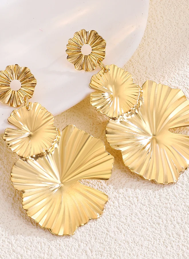 Take Two Take Two Retro Big Pendant Earrings