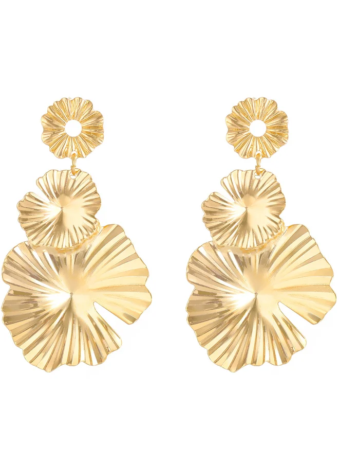 Take Two Take Two Retro Big Pendant Earrings