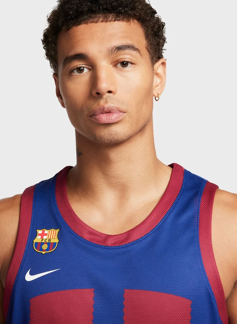 نايكي قميص نادي برشلونة Dri-Fit Replica Home Jersey