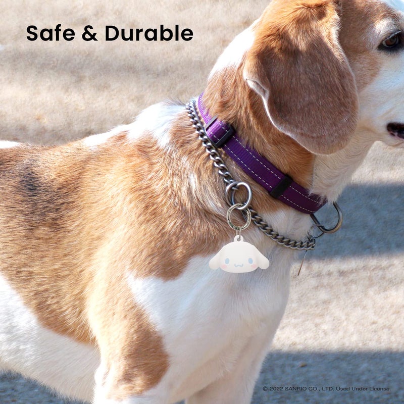 iFace Sanrio Friends Special Edition Silicone Protective Cover [ Compatible with Apple AirTag/AirTag 2][Cute Character Case Holder] [Carabiner Keychain Clip Included] - Cinnamoroll - Image 5