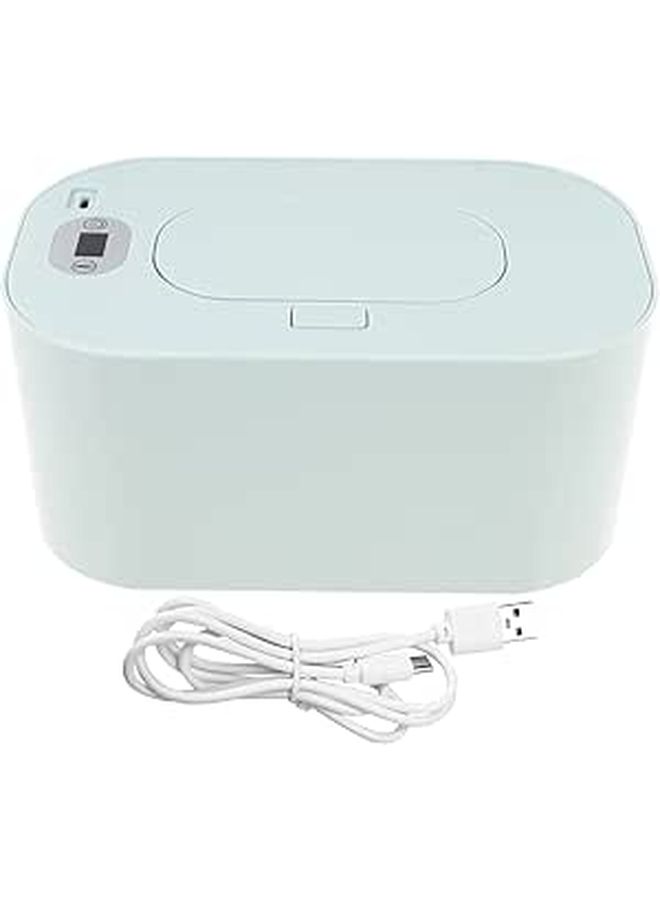 Alipis Portable Wipe Warmer USB Tissue Heater for Home Car Newborn Navy Blue - Image 1