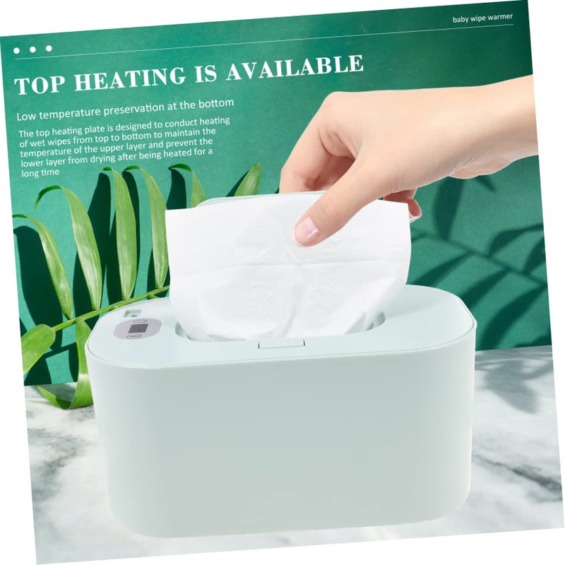 Alipis Portable Wipe Warmer USB Tissue Heater for Home Car Newborn Navy Blue - Image 5
