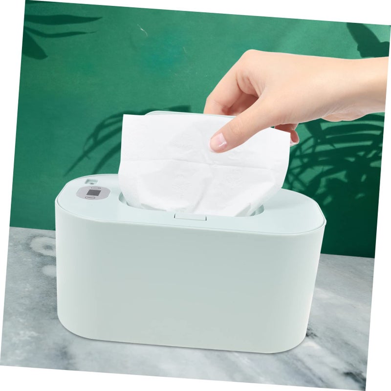 Alipis Portable Wipe Warmer USB Tissue Heater for Home Car Newborn Navy Blue - Image 4