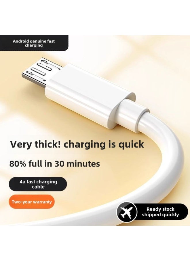 Generic - Android Data Cable Fast Charging For Huawei Mobile Phone Charging OPP0 Millet Vivo Charger 4a Flash Charging Usb Cable-Color:Authentic Android Micro Speed 99%_brand Guarantee: 2-pack 1.5m Two-year Warranty - Image 1