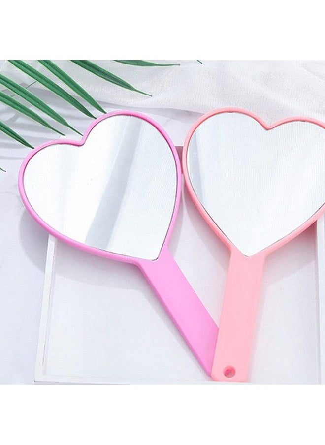 HEALLILY Mens Metal Wallets Vintage Handheld Mirror Foldable Single Sided Makeup Mirror Antique Embossed Flower Hand Holding Mirror For Women Ladies Color Pocket Mirror  - Image 4