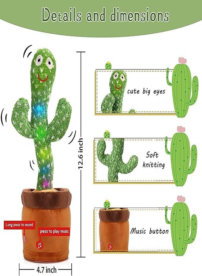 Dancing Talking Cactus Toys for Baby Boys and Girls - Image 1