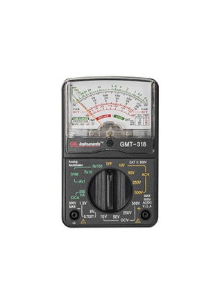 Gardner Bender GMT-318 Analog Multimeter, 6 Function, 14 Range, AC / DC Volt, 500V - pzsku/ZE97832B827655CA1ADE4Z/45/_/1731078018/d84a74ab-22e4-41b8-a511-58b13a9d711b