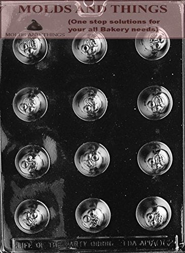 MOLDS AND THINGS Cherry Bon-Bon Chocolate Candy Mold -Clear Plastic, Sphere Shape, 1 3/8" Dia x 1" Deep, Reusable, Not Dishwasher Safe, Not for Hard Candy or Oven Use - Image 5