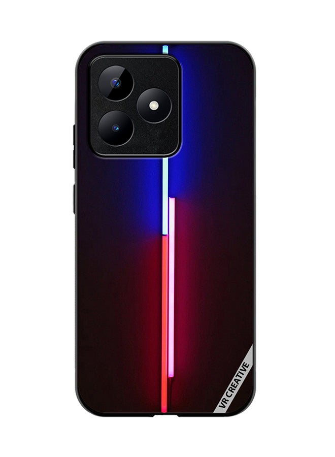 VR CREATIVE Protective Case Cover For Realme C53 Lights Design Multicolour - Image 1