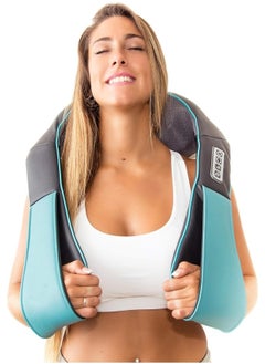 Ru syanl Shiatsu Neck and Back Massager with Heating Deep Kneading Pillow for Massage Electric Full Body Massager  - Image 1