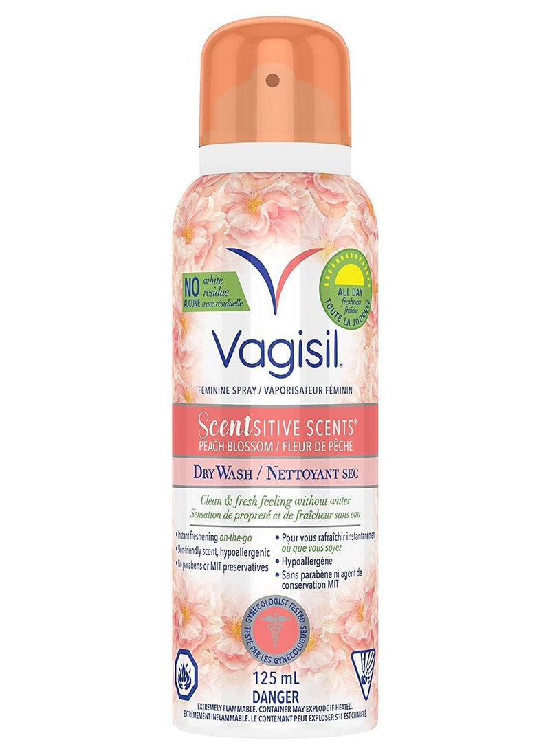 Feminine Spray Scentsitive Scents Peach Blossom Dry Wash, 125 ml - pzsku/ZE978B6DC768ECF333B98Z/45/_/1644936290/1065a27a-aa1c-41ee-9497-449702286686