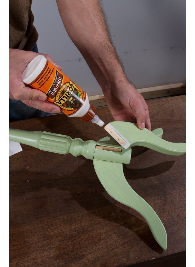 Gorilla Wood Glue; 8 Ounce Bottle; Natural Wood Color; (Pack of 1) - Image 4