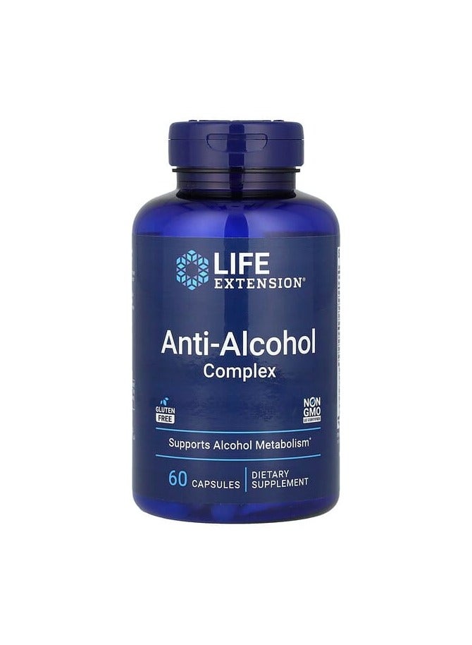 Anti-Alcohol Complex, 60 Capsules