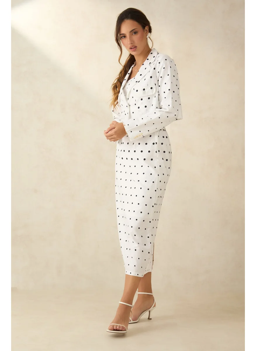 فيرجيو Virgio Women Cotton V Neck Short Length Printed Regular Sleeve Jacket
