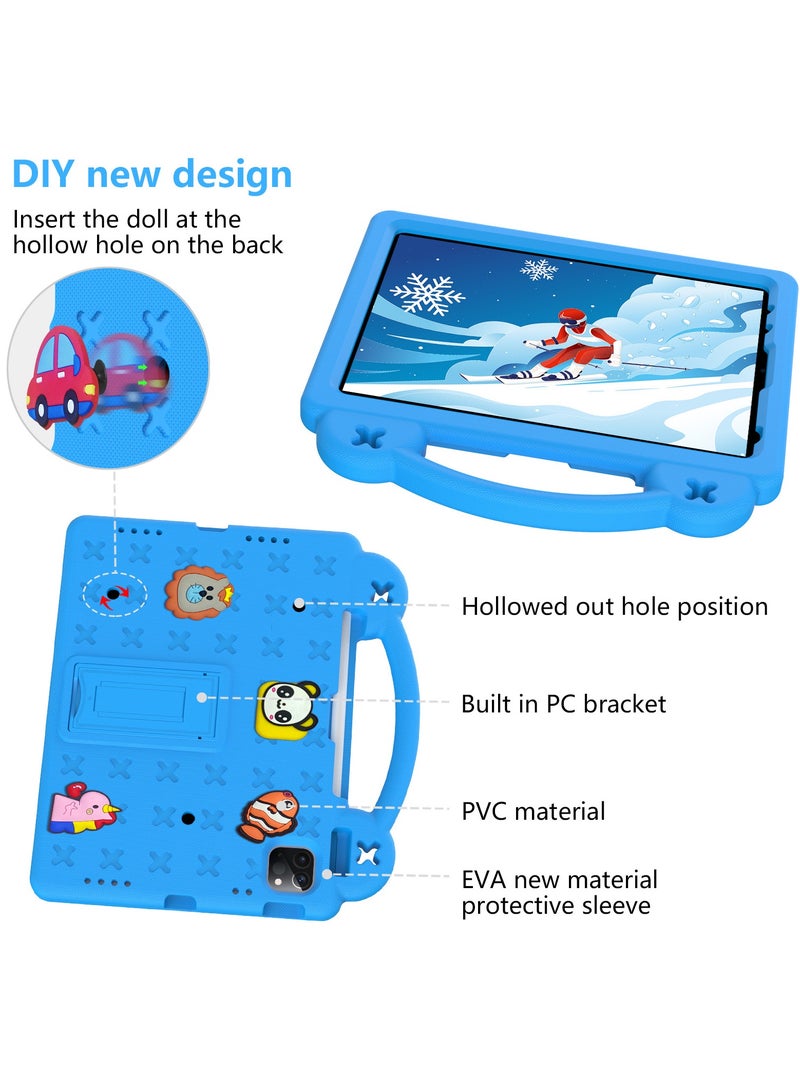 General Kids Case Compatible with iPad 11th Generation A16 11-inch 2025 Shockproof Case with Shoulder Strap and Grip Holder For iPad 11th Generation  - Image 5