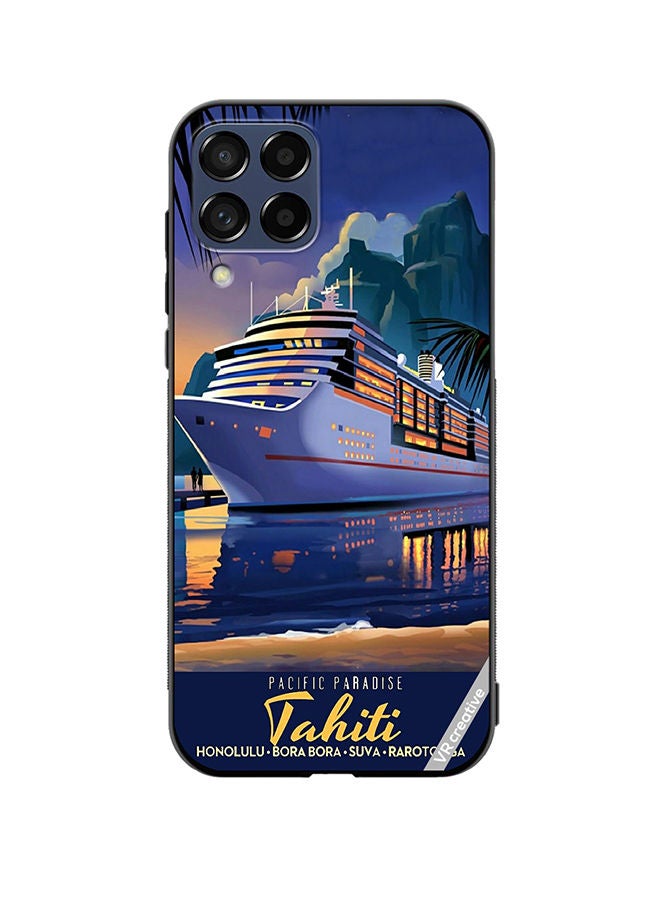 VR CREATIVE Protective Case Cover For Samsung Galaxy M53 Pacific Paradise Design Multicolour - Image 1