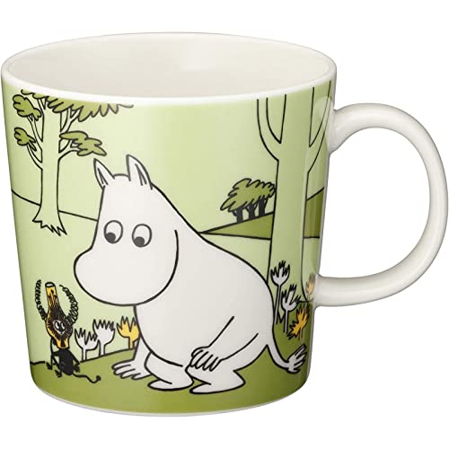 Arabia Moomin Mug 10oz Moomintroll Grass-Green - Image 4