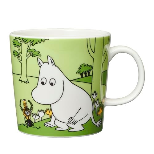 Arabia Moomin Mug 10oz Moomintroll Grass-Green - Image 1