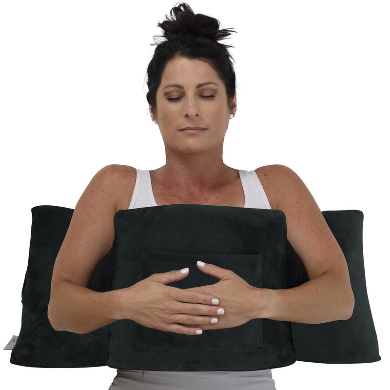 Zomaple Mastectomy Pillow  Post Surgery Pillow Mastectomy Recovery Must Haves Breast for After Heart Surgery Reduction  Augmentation Patients Sleeping Recovery Seatbelt ProtectionSurgery Gift