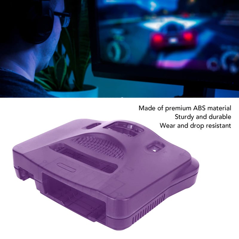 Translucent ABS Replacement Protective Shell for N64 Retro Game Console - Image 5