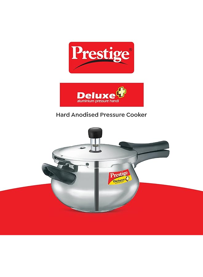برستيج طنجرة ضغط ديلوكس بلس ميني ألمنيوم مصقولة يدويًا، 3 لتر - Image 4