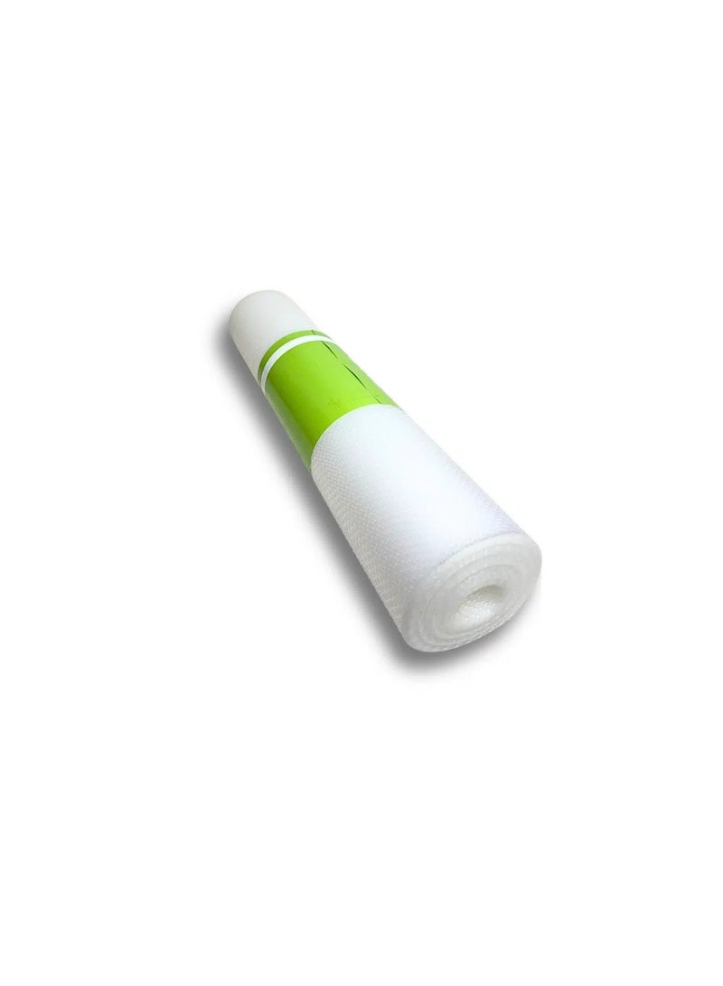 مفرش للدرج والرفوف، شفافة غير لاصقة، مقاومة للماء، غير قابلة للانزلاق (45 × 1000 سم) - Image 1