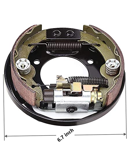 Dr.Acces Golf Cart EZGO Brake Assembly with Brake Shoes for EZGO Golf cart Replace OEM#70998-G01&70998-G02 - Image 4