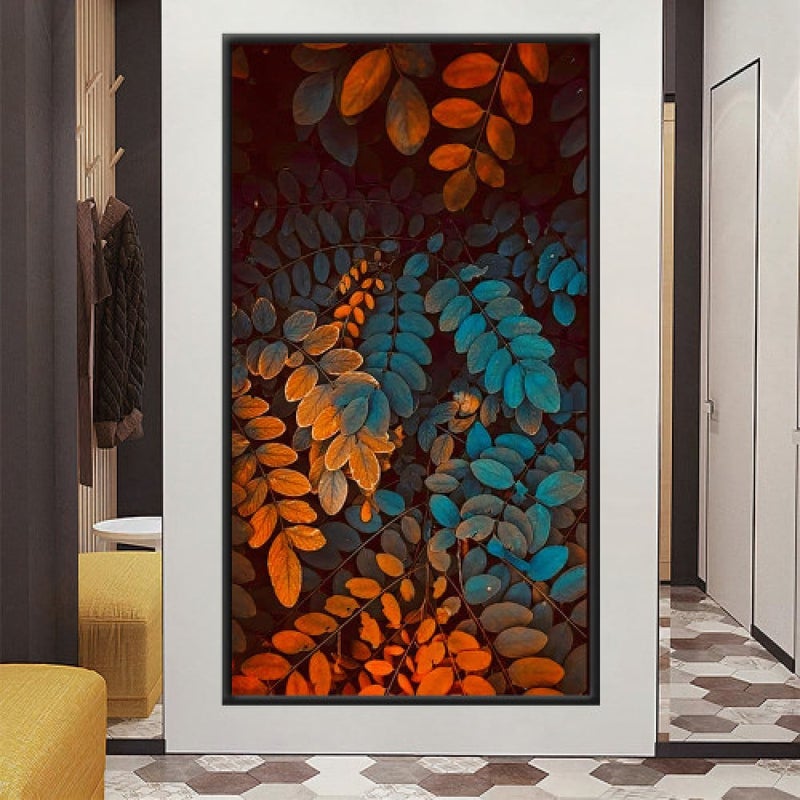 ماركتنا لوحة قماشية بتصميم مودرن مع برواز مجوف مقاس (50×70) قطعة واحدة - Image 1