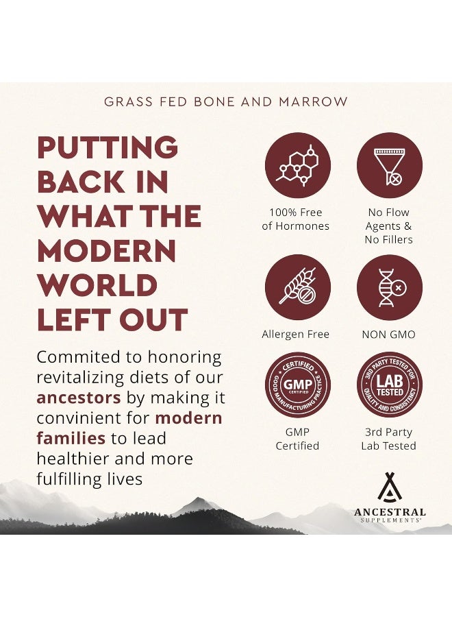 Ancestral Supplements Grass Fed Bone and Marrow Extract (Cartilage, Collagen) - Image 5