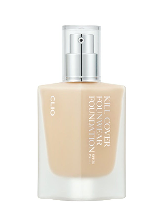 CLIO كريم أساس كيل كوفر فاونوير 4 جينجر Spf30+ Pa+++ - Image 1